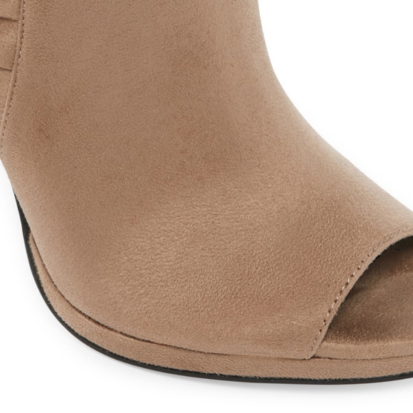 Nicole Miller Heather Zip Open Toe Stiletto Heel - Picture 3 of 3